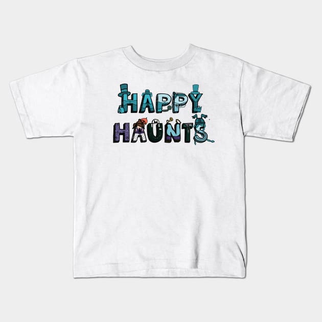 Cheerful Spirits Kids T-Shirt by TreyLemons